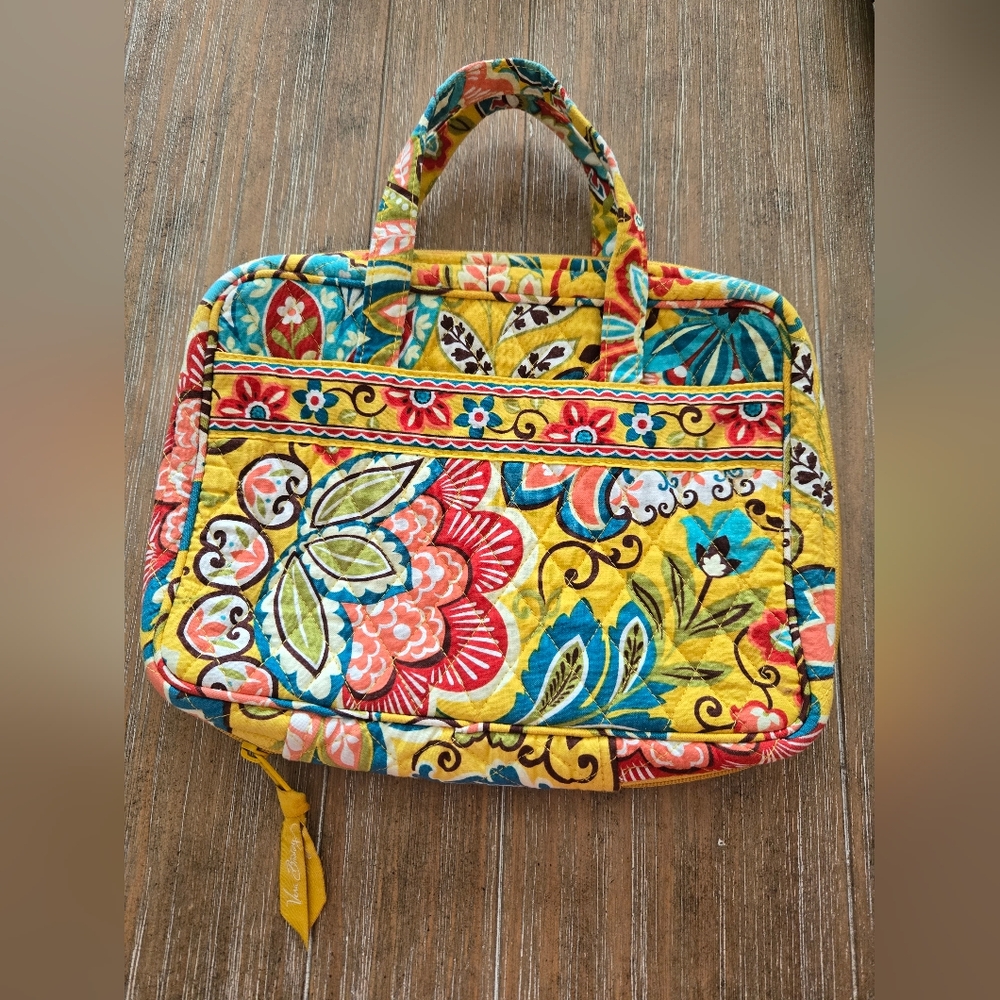 Vera Bradley Good Book Bible Cover in Provencal Yellow